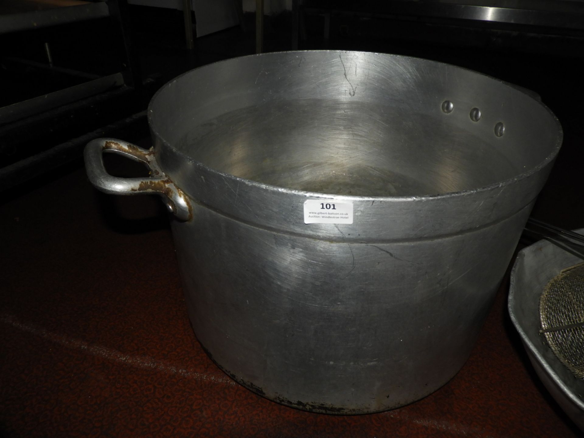 *Aluminium Twin Handled Pan 18"