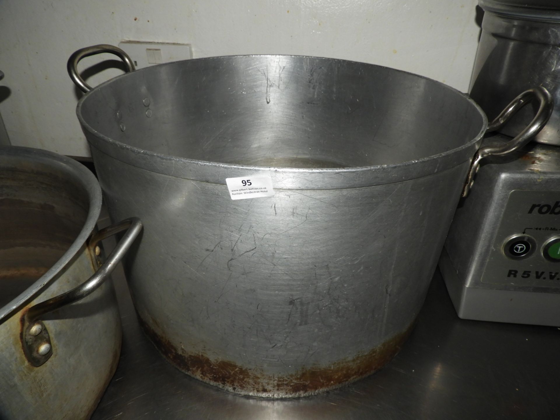 *18" Twin Handled Aluminium Pan