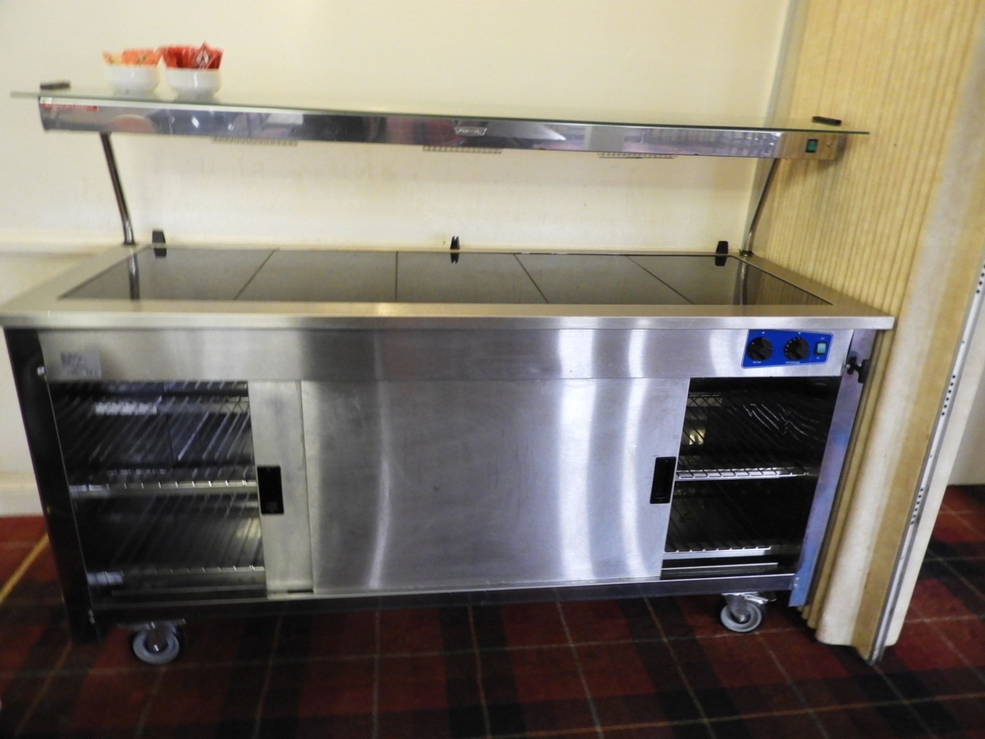 *Moffitt VCH-T5 Servery Unit with Heated Lamp Disp