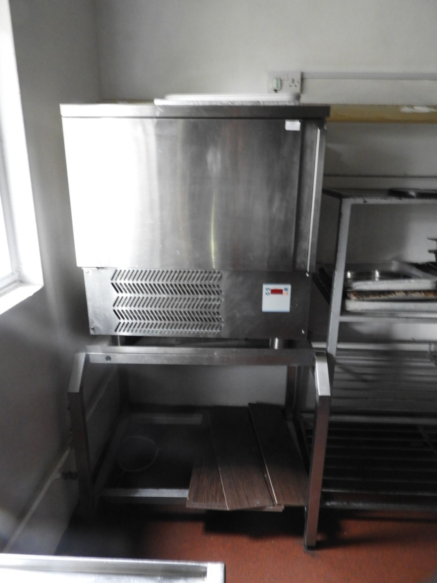 *Stainless Steel Single Phase Blast Chiller on Sta