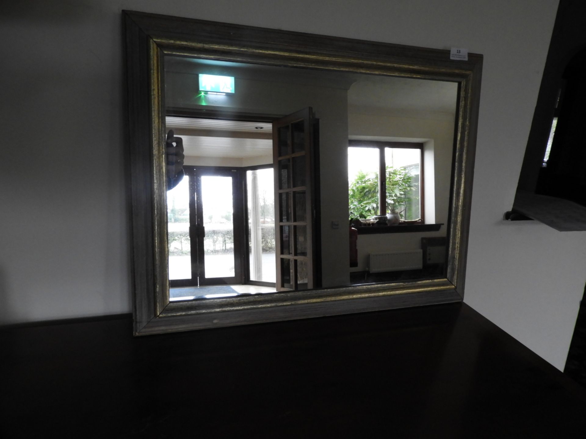 *Gilt Framed Rectangular Mirror 64x49cm