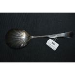 Large Silver Serving Spoon - Sheffield 1956