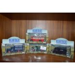 Four Diecast Model Vehicles from Heartbeat