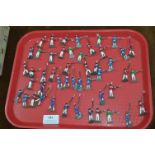 Tray Lot of Cast Lead Soldiers