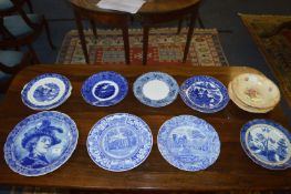 Fourteen Piece of Staffordshire Pottery and One Other