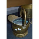 Brass Coal Bucket