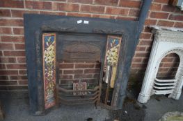 Victorian Tiled Fireplace Insert