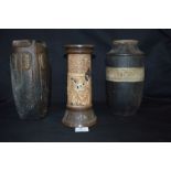 Three Oriental Bretby Vases