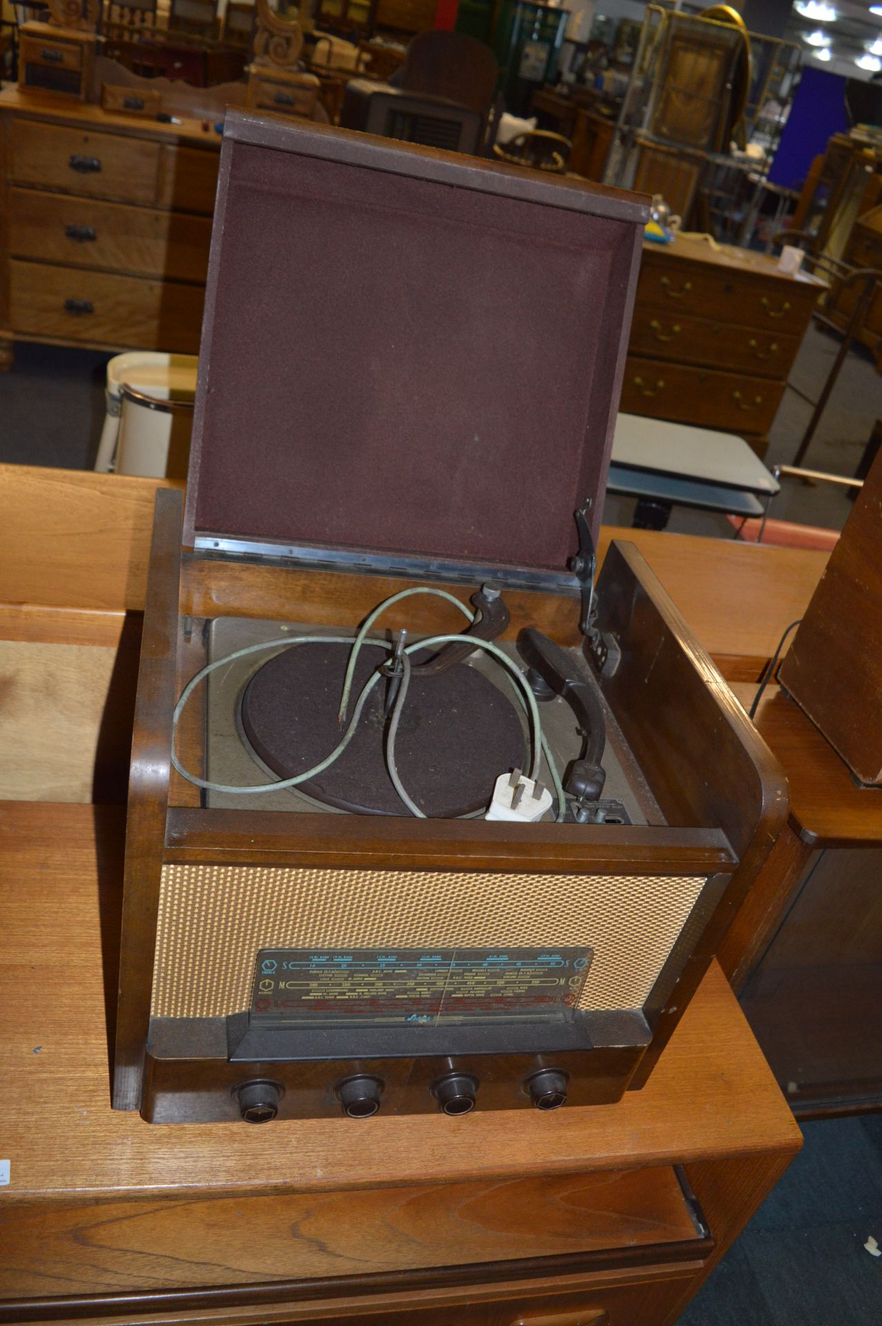 Vintage Radiogram - Image 2 of 2