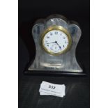 Silver Cased Clock - Birmingham 1922