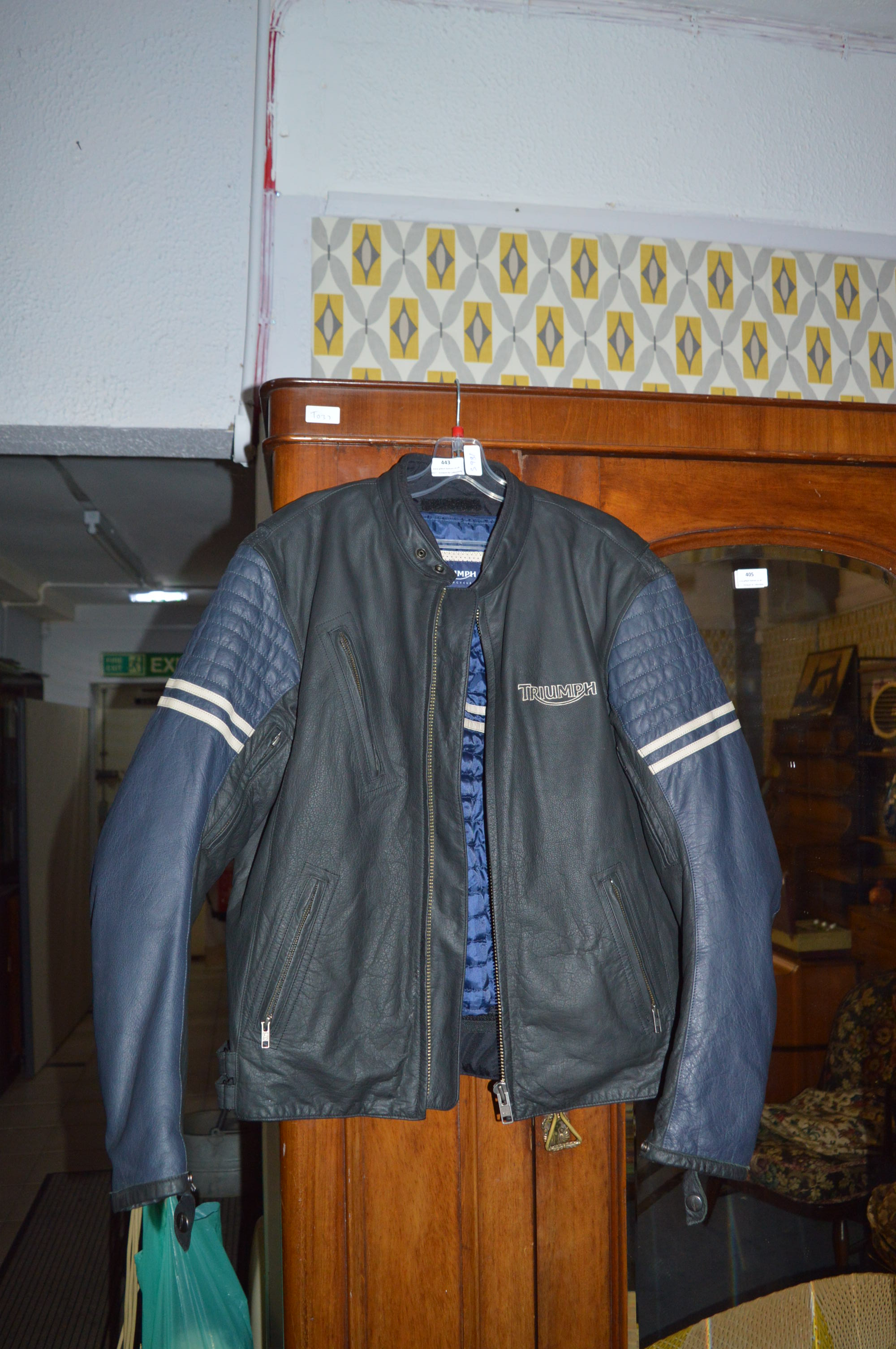 Triumph Leather Motorcycle Jacket