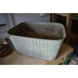 Galvanised Dolly Tub