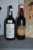 Two Bottles of Vintage Port