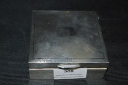 Silver Cigarette Case - Birmingham 1965, approx 24