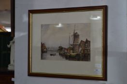 Pair of Framed Watercolours