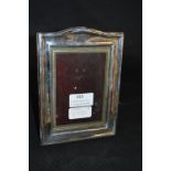 Silver Photo Frame with Wooden Mount - Chester 191