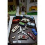 Collection of Diecast Model Vehicles Including Dinky, etc.