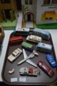 Collection of Diecast Model Vehicles Including Dinky, etc.