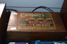 Wooden Cadburys Dairy Milk Box