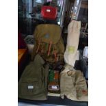 Collection of Scouting Uniforms, etc.