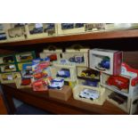 Collection of Boxed Diecast Model Delivery Vehicles