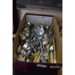 Large Collection of Plated Cutlery