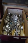 Large Collection of Plated Cutlery