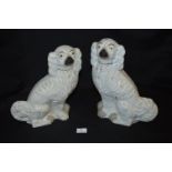 Pair of Staffordshire Dogs