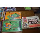 Boxed Electric Derby Game and a Games Compendium