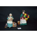 Pair of Royal Doulton Figurines