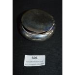 Silver Trinket Box - Birmingham 1981, approx 77g