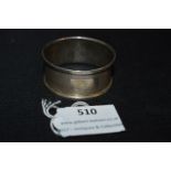 Silver Napkin Ring - Birmingham 1953, approx 10g