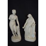Pair of Parrion Ware Classical Figurines (AF)