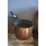 Heavy Copper Saucepan