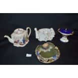 Four Pottery Items Including Oriental Ware and Ringtons