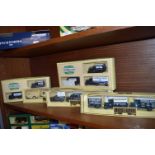 Collection of Express Dairy Days Gone Diecast Model Delivery Trucks