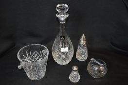 Collection of Cut Glassware, Royal Doulton Decante