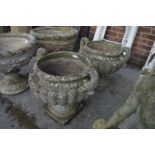 Pair of Garden Urns