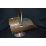 Copper Coal Scuttle