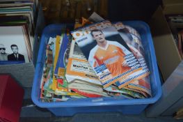 Large Collection of Football Programmes Including Hull City