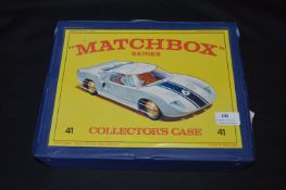 Matchbox Collector Case with Contents of Cars