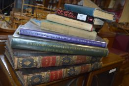 Collection of Local History Books, Volumes of "Old England" and Antique Reference Books