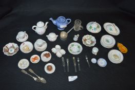 Victorian Dolls Pottery Tea Set