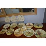 Large Collection of Royal Doulton Wall Plates