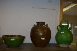 Three Hand Thrown Pots
