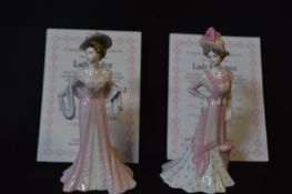 Two Coalport Figurines - Lady Florence and Landy E