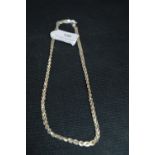 925 Sterling Silver Necklace - Italy 925, approx 1