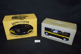 Two Ringtons Boxed Delivery Vans