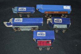 Five Boxes of Hornby Dublo Including Wagons