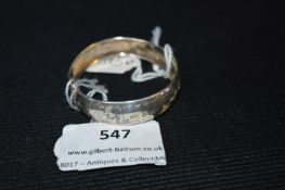 Silver Napkin Ring - Birmingham 1911, approx 2g